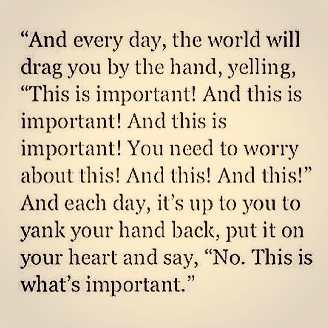 this is what’s&nbsp;important